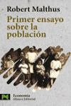 PRIMER ENSAYO SOBRE LA POBLACIÓN