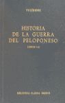 HISTORIA DE LA GUERRA DEL PELOPONESO. LIBROS I-II