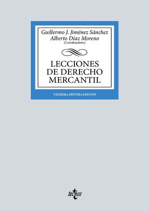 LECCIONES DE DERECHO MERCANTIL