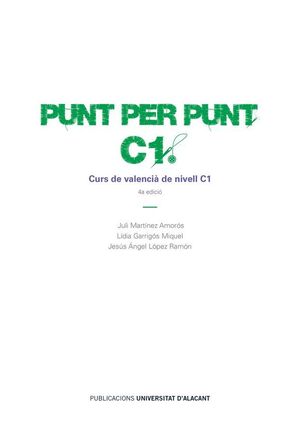 PUNT PER PUNT C1 (4ª EDICIÓ)